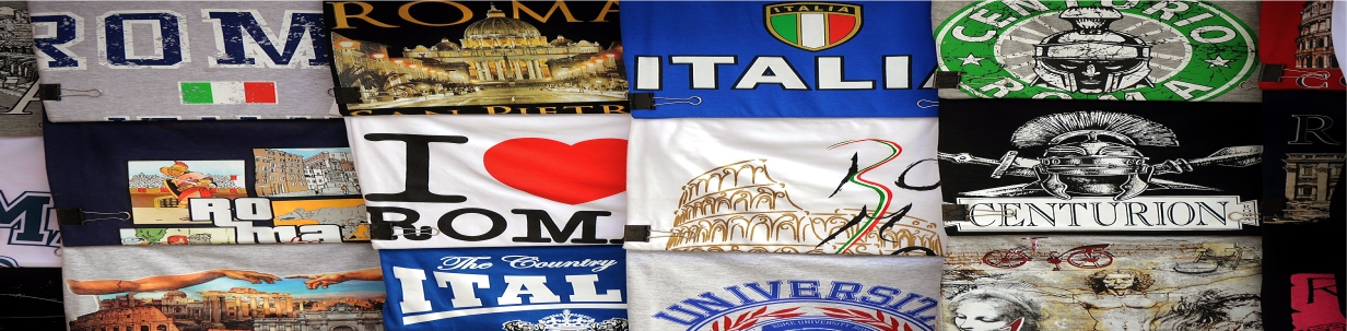 A large variety of Tshirts